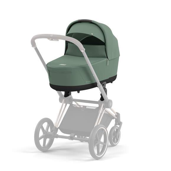 Коляска 2в1 Cybex Priam IV Rosegold цвет Leaf Green