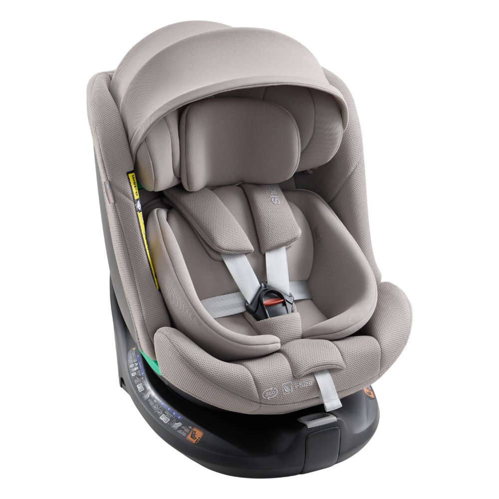 Автокресло Happy Baby SHELTIX (0-36кг) beige grey