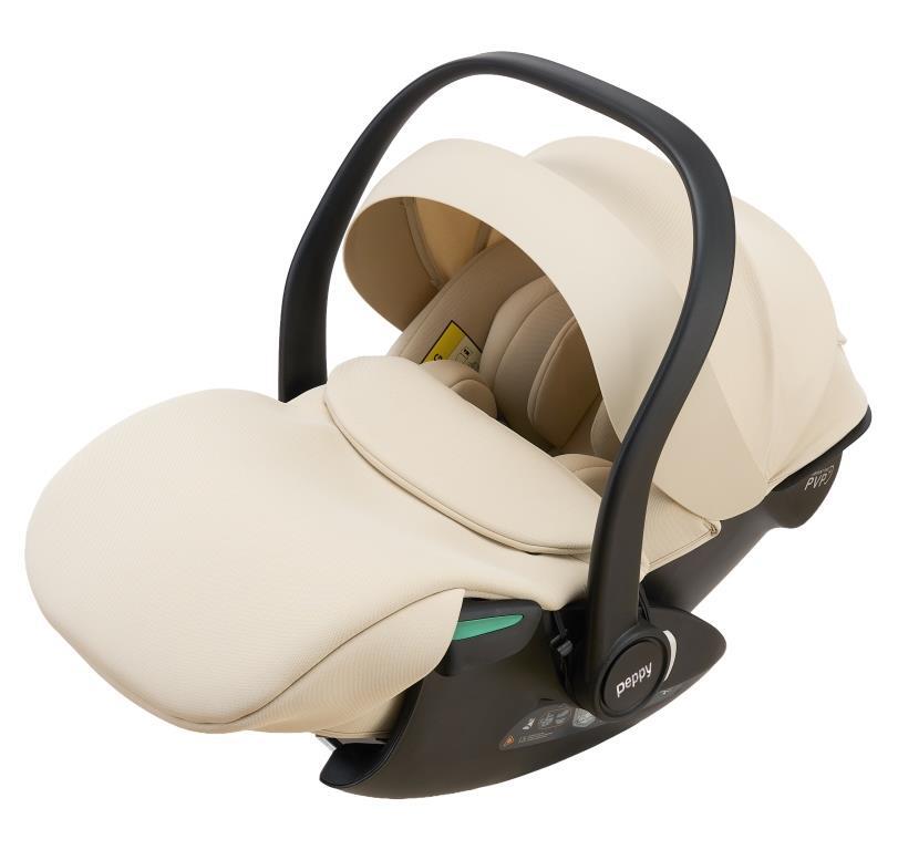 Автолюлька Peppy Jet I-Size (0-13 кг), Beige