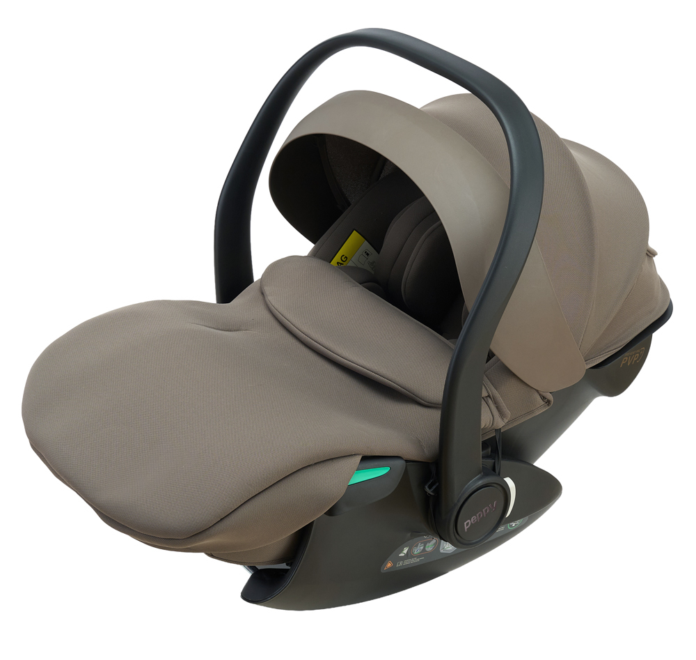 Автолюлька Peppy Jet I-Size (0-13 кг), Brown (Коричневый)
