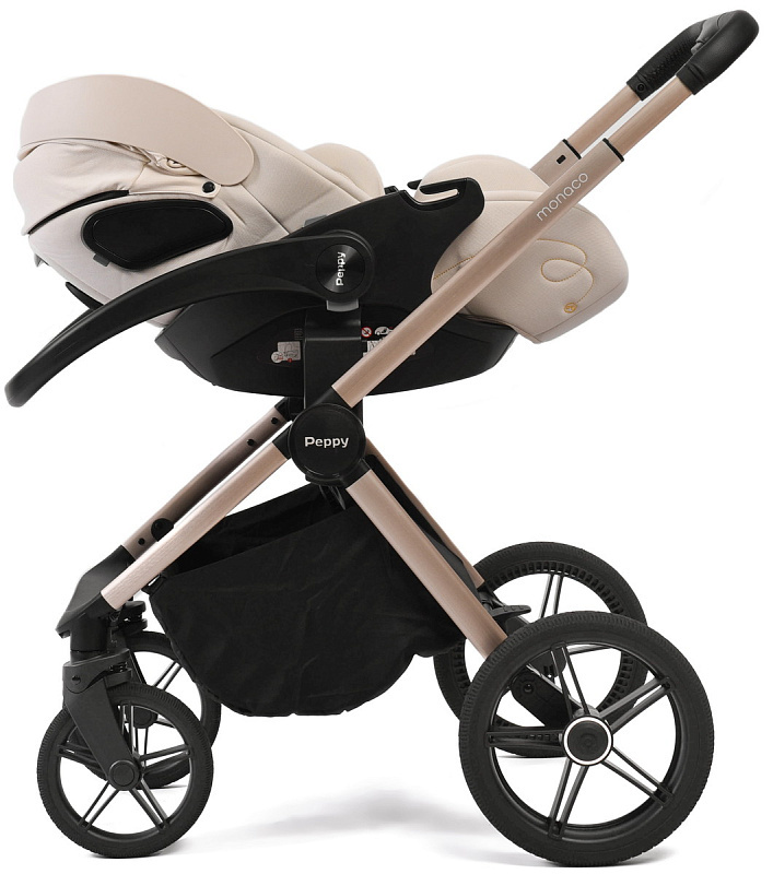 Автолюлька Peppy Verona I-Size 40-84 см (Бежевый)