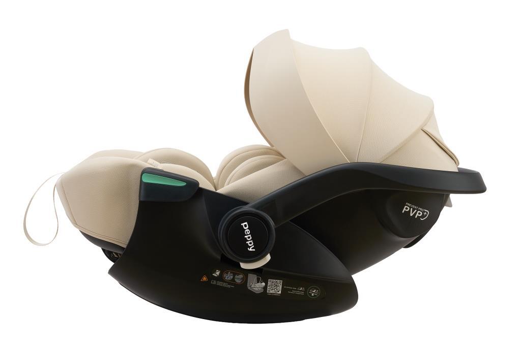 Автолюлька Peppy Jet I-Size (0-13 кг), Beige