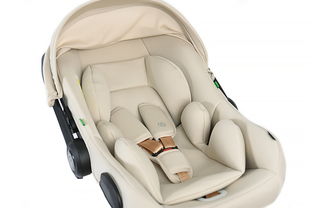 Автокресло Peppy Rise Carbon (0-13кг), Milk (Молочный)