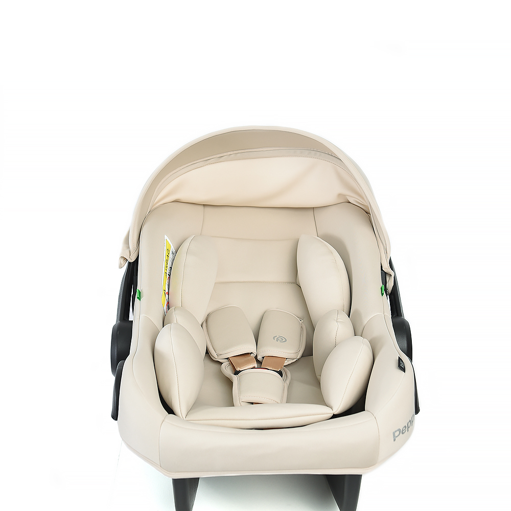 Автокресло Peppy Rise Carbon (0-13кг), Milk (Молочный)