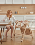 Стул для кормления Happy Baby BERNY LUX Cappuccino