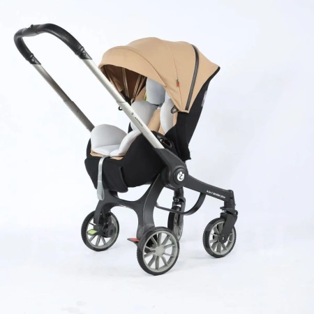 Автолюлька - коляска Luxmom E50 бежевая