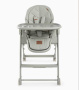 Стул для кормления Happy Baby BERNY LUX grey new