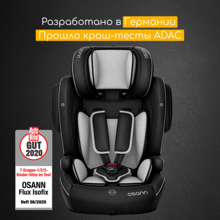 Автокресло Osann Flux IsoFix 9-36 Grey Melange