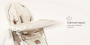 Стул для кормления Happy Baby BERNY LUX grey new