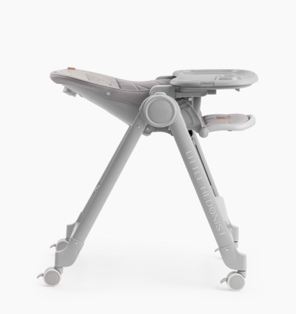 Стул для кормления Happy Baby BERNY LUX grey new