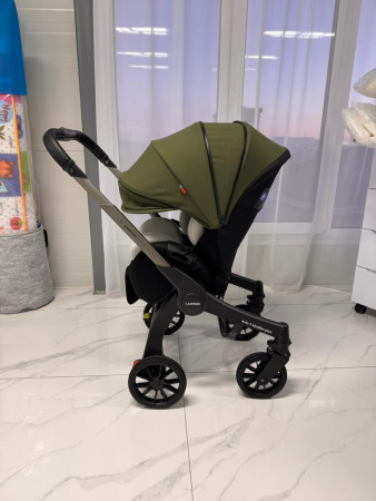 Автолюлька - коляска Luxmom E50 изумрудный