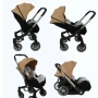 Автолюлька - коляска Luxmom E50 бежевая